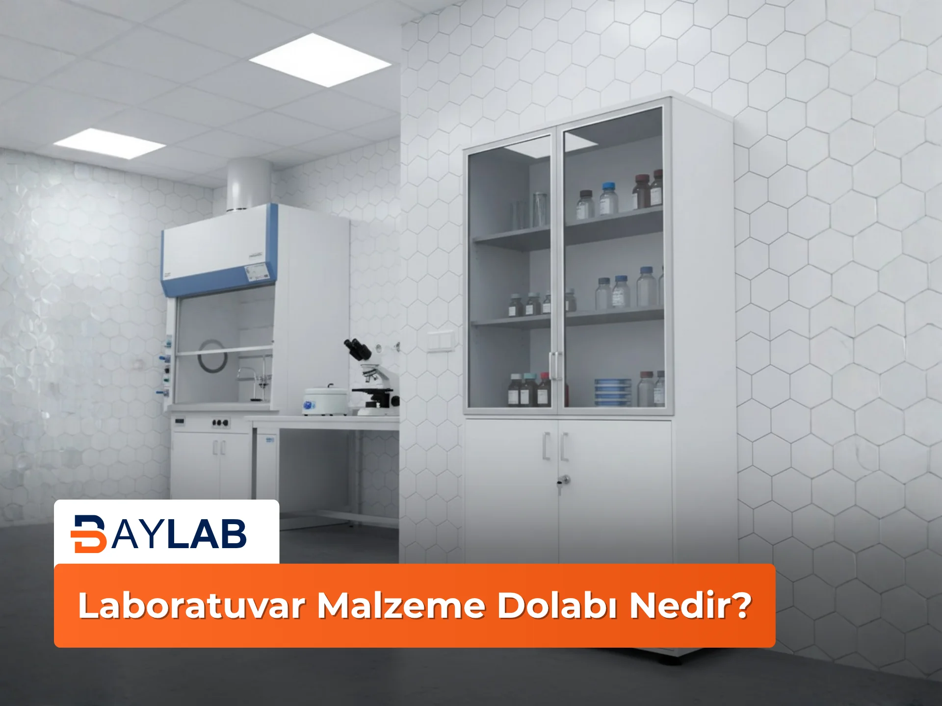 Laboratuvar Malzeme Dolabı - Baylab Profesyonel Çözümler