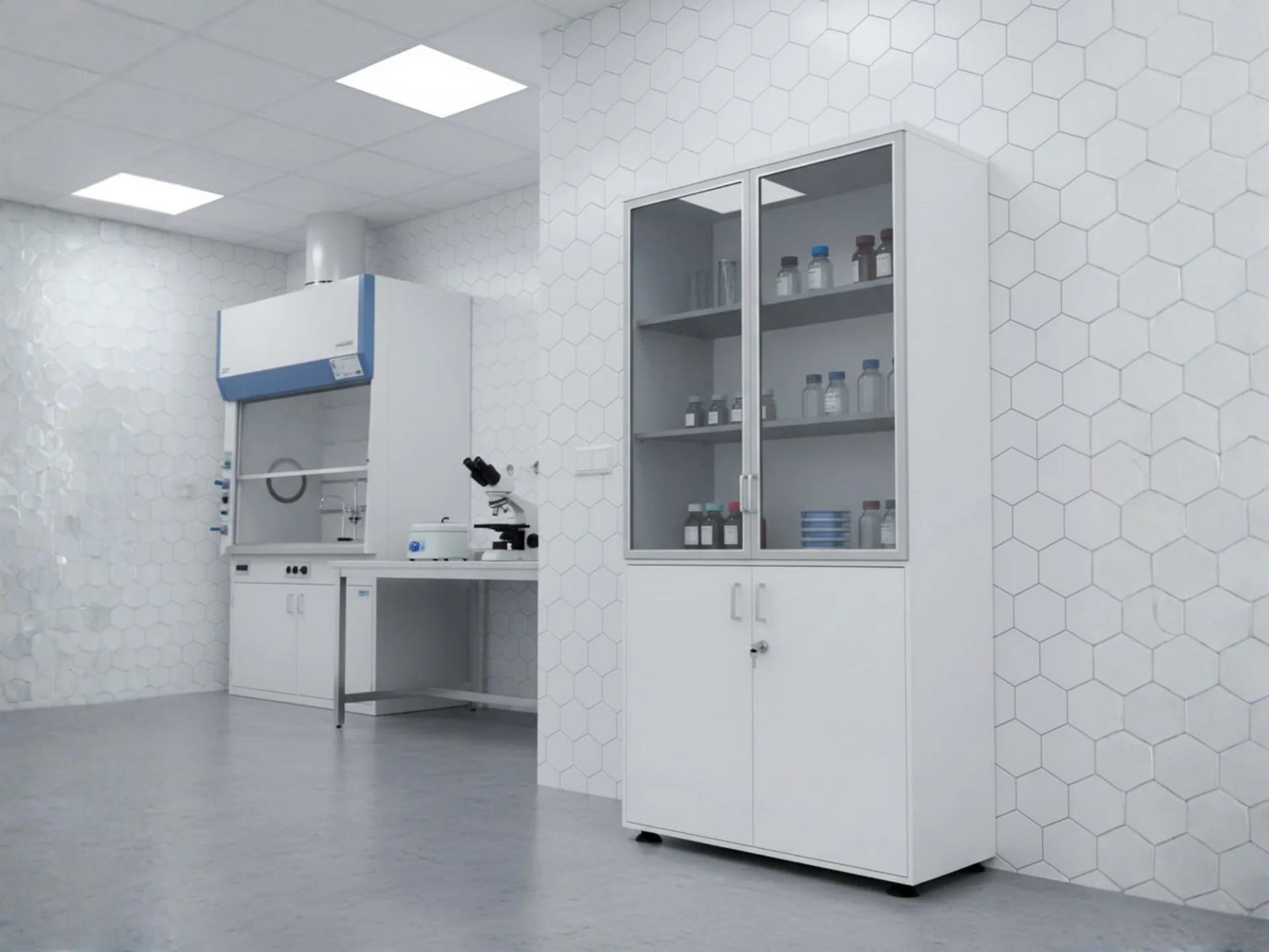 Laboratuvar Malzeme Dolabı